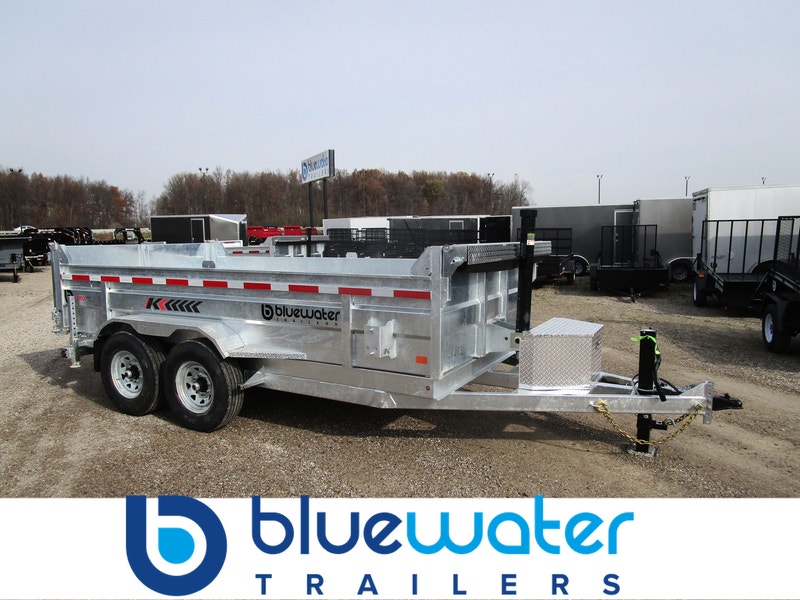 2025 K-Trail Galvanized Dump Expert Trailer Series 14,000 Lb - 8 ...