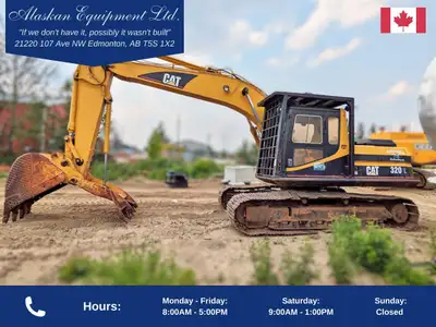 Yellow Single Cab Cat 3066 Diesel Engine 128HP 16773 hours Heat 34 Dig Bucket with hydraulic Quick A...