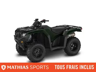 Concessionnaire des véhicules neufs et d'occasion. Côte à côte HONDA Rancher TRX420 2026 Robuste et...