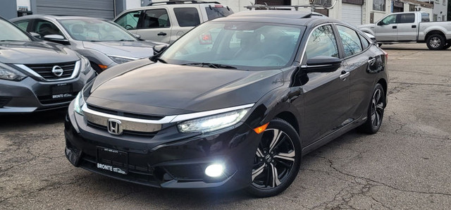 2018 Honda Civic TOURING - HONDA SENSING - CERTIFIED in Cars & Trucks in Hamilton