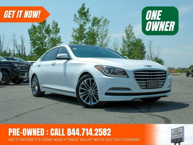 2016 Hyundai Genesis Sedan Luxury - Heated Leather Steering in Cars & Trucks in Belleville