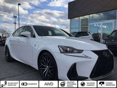 2018 Lexus IS IS 350 F Sport 3 - Local Trade - 2 Sets of Alloy W