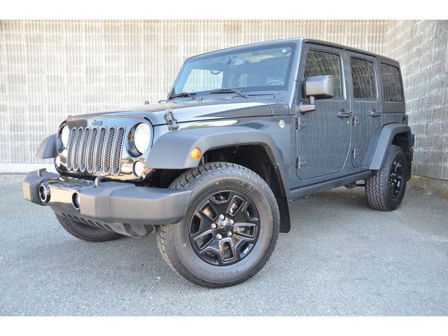  2017 Jeep WRANGLER UNLIMITED Willys Wheeler 4x4 in Cars & Trucks in Burnaby/New Westminster