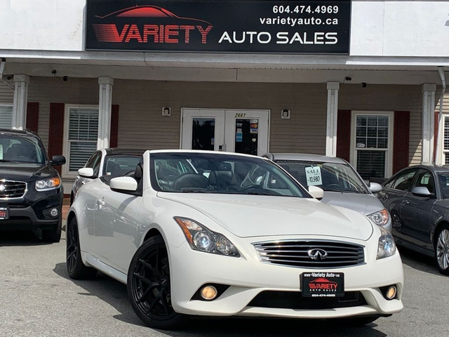 2012 Infiniti G37 S Convertible Leather Navigation Camera FREE W in Cars & Trucks in Burnaby/New Westminster
