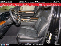 This outstanding example of a 2023 Jeep Grand Wagoneer Series III 4x4 SUV is offered by Stony Plain... (image 8)