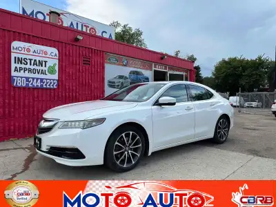2015 Acura TLX SH-AWD V6 Tech White/ Mocha 138,000 km Experience refined luxury, advanced technology...