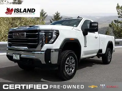 Command the road with this 2024 GMC Sierra 2500HD SLE Regular Cab Pickup. Its powerful Duramax 6.6L...