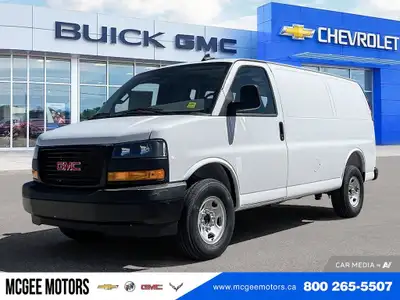 Made to move things, our 2025 GMC Savana Cargo 2500 Work Van in Summit White works harder so you can...