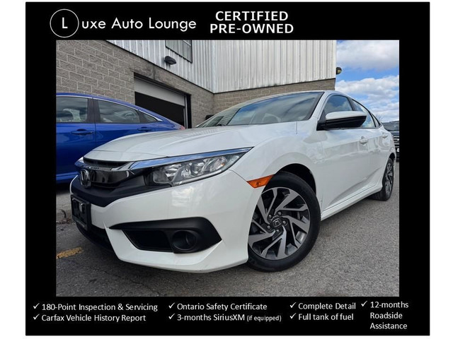 2018 Honda Civic EX, LOW KM, AUTO, SUNROOF, B/U CAM, HEATED SEAT in Cars & Trucks in Ottawa