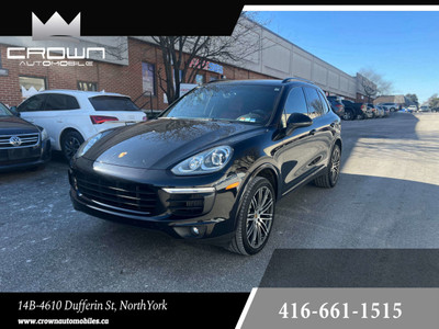 2017 Porsche Cayenne S, AWD 4dr , LEATHER, SUNROOF
