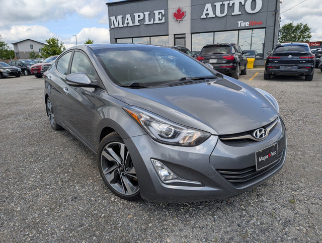 2016 Hyundai Elantra Limited | NAVI | LEATHER | SUNROOF| CAMERA in Cars & Trucks in London - Image 4