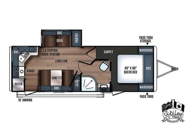 2019 Forest River Wildcat Maxx 245RGX in Travel Trailers & Campers in Kamloops - Image 2