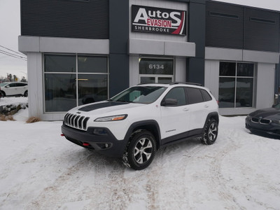  2014 Jeep Cherokee TRAILHAWK 4WD + NAV + CUIR + 1 PROPRIO