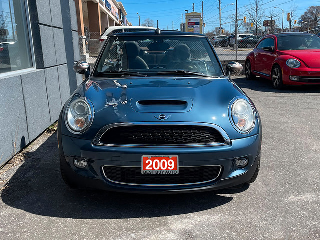  2009 MINI Cooper Convertible S|CONVERTIBLE|LEATHER|17in WHELLS in Cars & Trucks in City of Toronto - Image 3