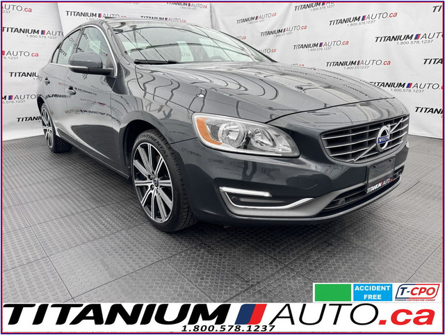 2014 Volvo S60 T5 AWD-Camera-Remote Start-Blind Spot-Sunroof-Lea in Cars & Trucks in London