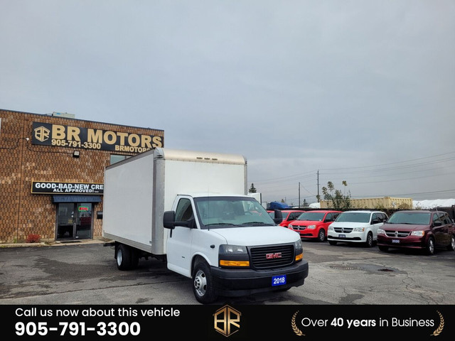 2018 GMC Savana G3500 | 177 In. | 16 Foot Box | Ramp in Cars & Trucks in Mississauga / Peel Region - Image 3
