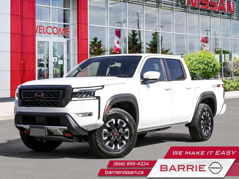 2022 Nissan Frontier Crew Cab PRO-4X - Leather Seats - $357 B/W