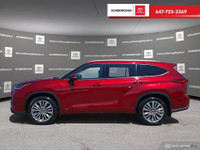 Check out this 2023 Toyota Highlander Hybrid Limited AWD with 55,933 KMS, finished in a sleek Red ex... (image 2)