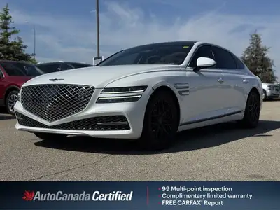 Experience the refined luxury and exhilarating performance of this 2023 Genesis G80 2.5T Advanced, b...