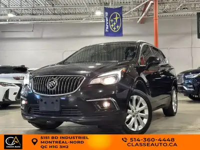 2017 Buick Envision Premium/AWD/AC/GPS/TOIT PANO/CUIR/BLTH/CAMERA/DEMARREUR/MAGS/AUCUN ACCIDENT !!!...