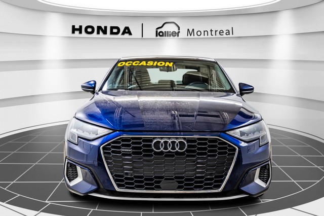 2022 Audi A3 Komfort Toit ouvrant* Navigation* Cuir* in Cars & Trucks in City of Montréal - Image 3
