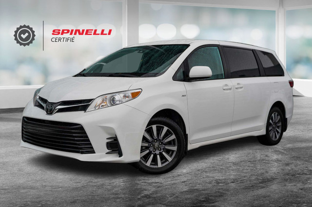 2020 Toyota Sienna LE AWD BAS KM 7 PASS CAMERA CARPLAY BAS KM AW in Cars & Trucks in City of Montréal