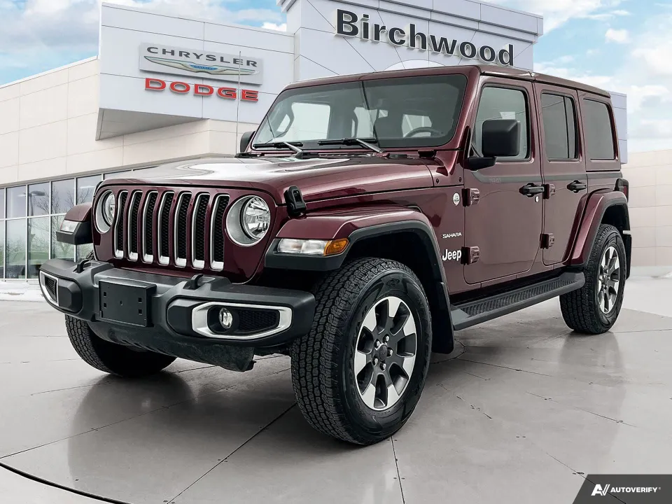 2021 Jeep Wrangler Unlimited Sahara Leather | NAV | Trailer Tow