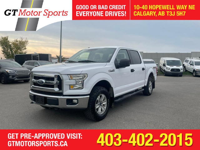  2015 Ford F-150 XLT SUPERCREW | 4WD | $0 DOWN in Cars & Trucks in Calgary