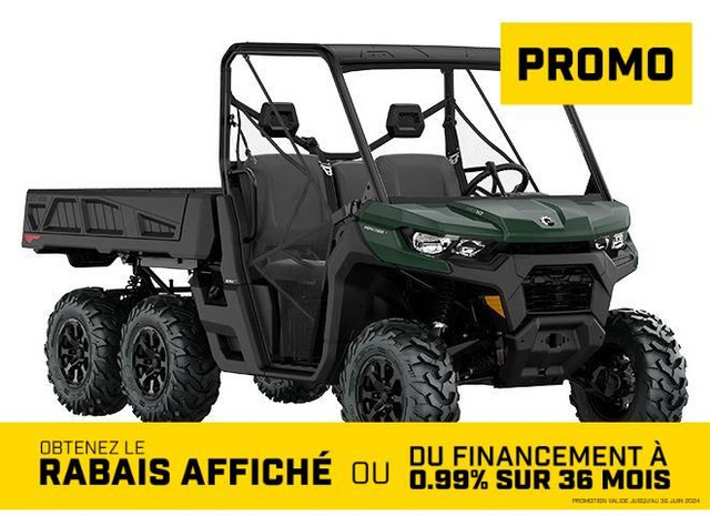 2023 CAN-AM Defender 6x6 DPS HD10 in ATVs in West Island