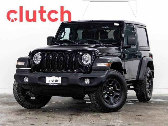 2022 Jeep Wrangler Sport 4x4 w/Bluetooth, Cruise Control, Rearvi in Cars & Trucks in Ottawa