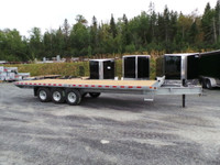 2023 CANADA TRAILERS GALVANIZED TRI-AXLE EQUIPMENT HAULER