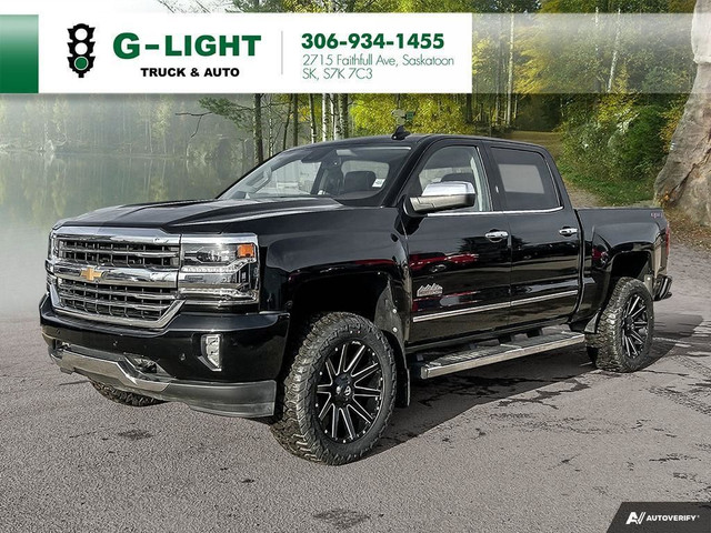  2018 Chevrolet Silverado 1500 4WD Crew Cab High Country/ LIFTED in Cars & Trucks in Saskatoon