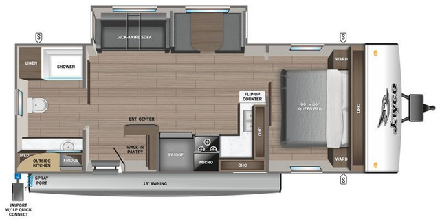 2024 JAYCO JAY FEATHER 25RB in Travel Trailers & Campers in Hamilton - Image 2