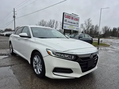 2018 HONDA ACCORD LX COMES CERTIFIED , LOW KMS , VERY CLEAN , LOTS OF OPTIONS CARS IN LOBO LTD. (Buy...