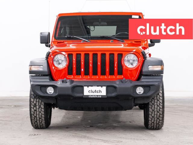 2021 Jeep Wrangler Unlimited Sport S 4WD w/ Apple CarPlay & Andr in Cars & Trucks in City of Toronto - Image 2