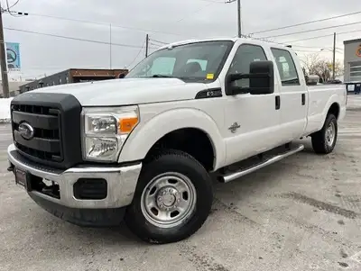 CERTIFICATION INCLUDED! 1 OWNER TRUCK!! 4X4!! 6.7L POWER STROKE DIESEL! FULL 4 DOOR CREW CAB 8 FOOT...