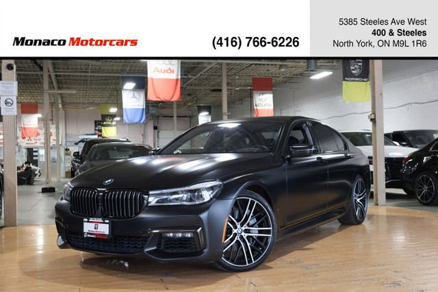 2018 BMW 7 Series 750i xDrive - FROZEN BLACK|M-PACKAGE|BOWERS&WI in Cars & Trucks in City of Toronto