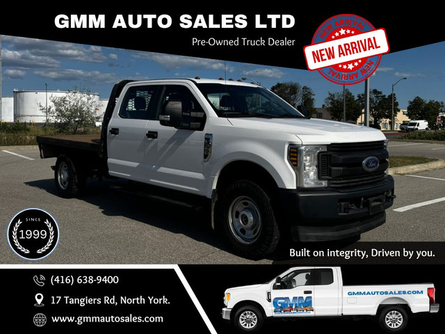 2019 Ford F-350 XL Crew Cab Flat Bed 4WD in Cars & Trucks in City of Toronto