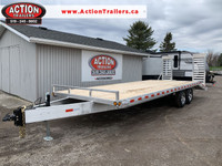 ACTION SERIES ALUMINUM DECKOVER 102" x 24' STAND UP RAMPS!