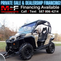 2016 CAN AM COMMANDER 800 (FINANCING AVAILABLE)