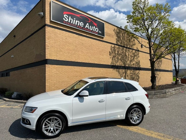 2016 Audi Q5 2.0T Technik 2 SETS OF WHEELS CERTIFIED in Cars & Trucks in Mississauga / Peel Region