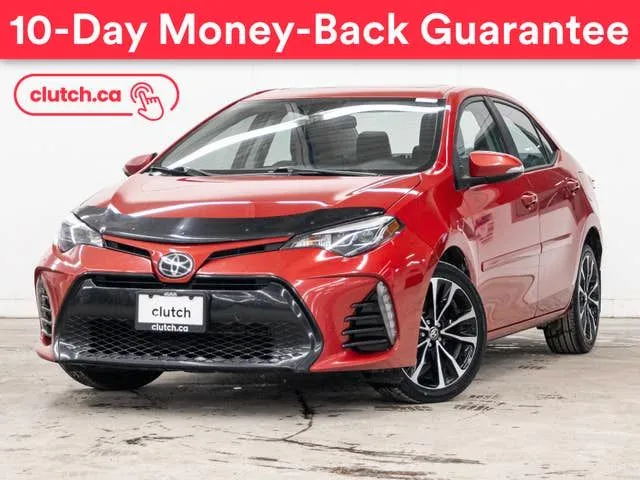 2018 Toyota Corolla SE Upgrade w/ Rearview Cam, Bluetooth, A/C