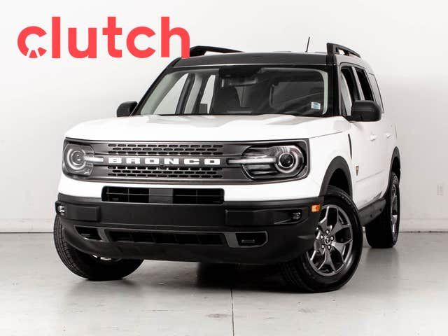 2022 Ford Bronco Sport Badlands 4x4 w/ Rearview Cam, Apple CarPl in Cars & Trucks in Bedford