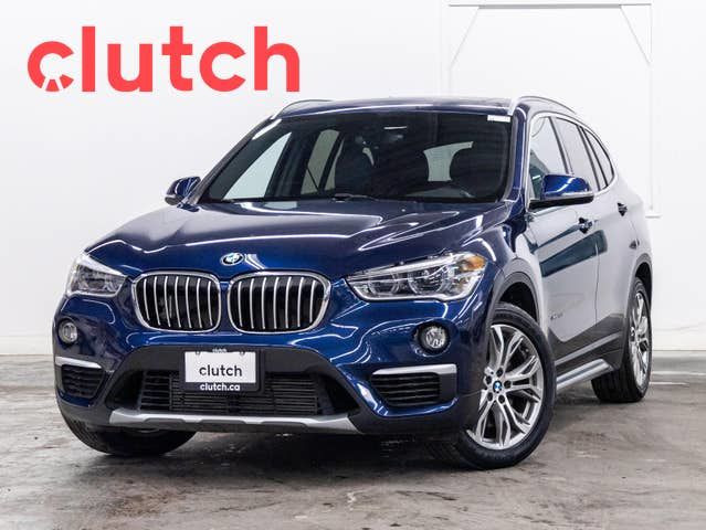 2018 BMW X1 xDrive28i AWD w/ Heated Steering Wheel, Sunroof, Rea in Cars & Trucks in City of Toronto