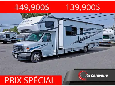 Rabais fin de saison !! 139 900$ !! Prix reg 149 900$ Forest River Sunseeker CLASSE C 31 pieds 3050...