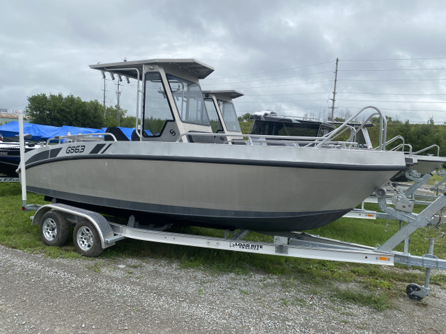 2022 Gliseris GS63 HT Suzuki DF200ATL in Powerboats & Motorboats in Barrie - Image 2