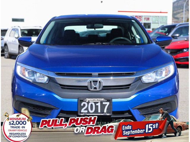 2017 Honda Civic Sedan LX CVT Sedan - No Accidents / BC Vehicle  in Cars & Trucks in Penticton - Image 4