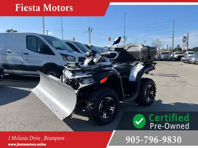 SNOW PLOW ATV, LOW LOW KMS Engine: Electric
