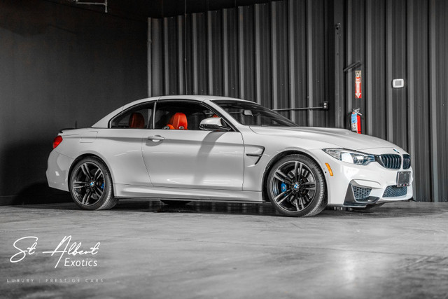 2015 BMW M4 Convertible  White on Red in Cars & Trucks in Edmonton - Image 4