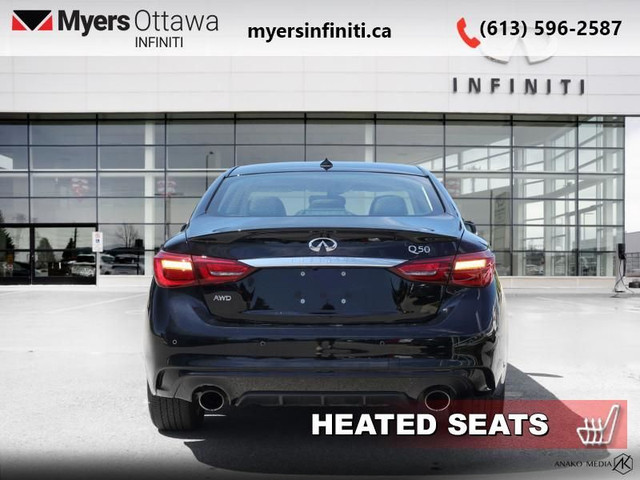 2021 INFINITI Q50 Essential Tech - Sunroof - Heated Seats in Cars & Trucks in Ottawa - Image 3
